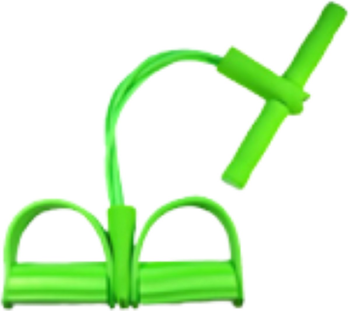 Elastische Buikspiertrainer Weerstandband Groen Voor Thuis Sporten of Sportschool